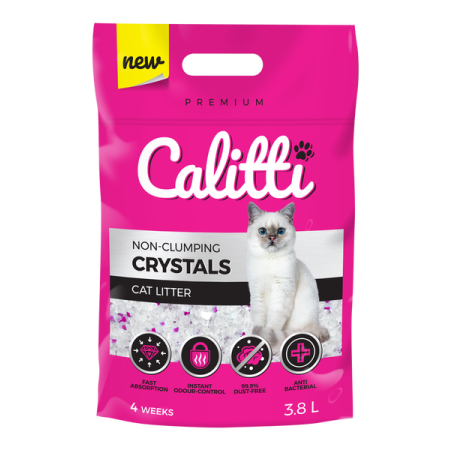 Żwirek silikonowy Calitti 3,8l