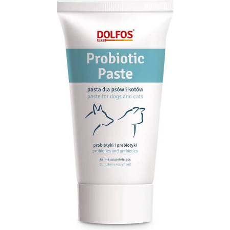 DOLVIT Probiotic Pasta na przewód pokarmowy dla psa i kota op. 50g