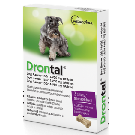Drontal Dog Flavour 1 tabletka. Na odrobaczenie dla Psa