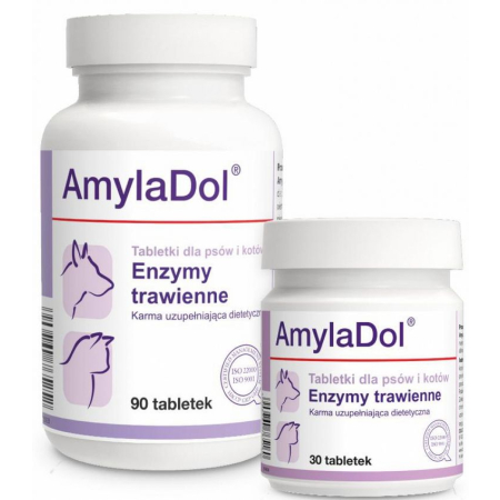 DOLVIT AMYLADOL - Enzymy trawienne dla psów i kotów DOLVIT AMYLADOL - Enzymy trawienne dla psów i kotów