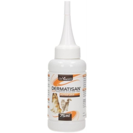 DERMATISAN AURISAL PLUS   BUTELKA - 75 ML